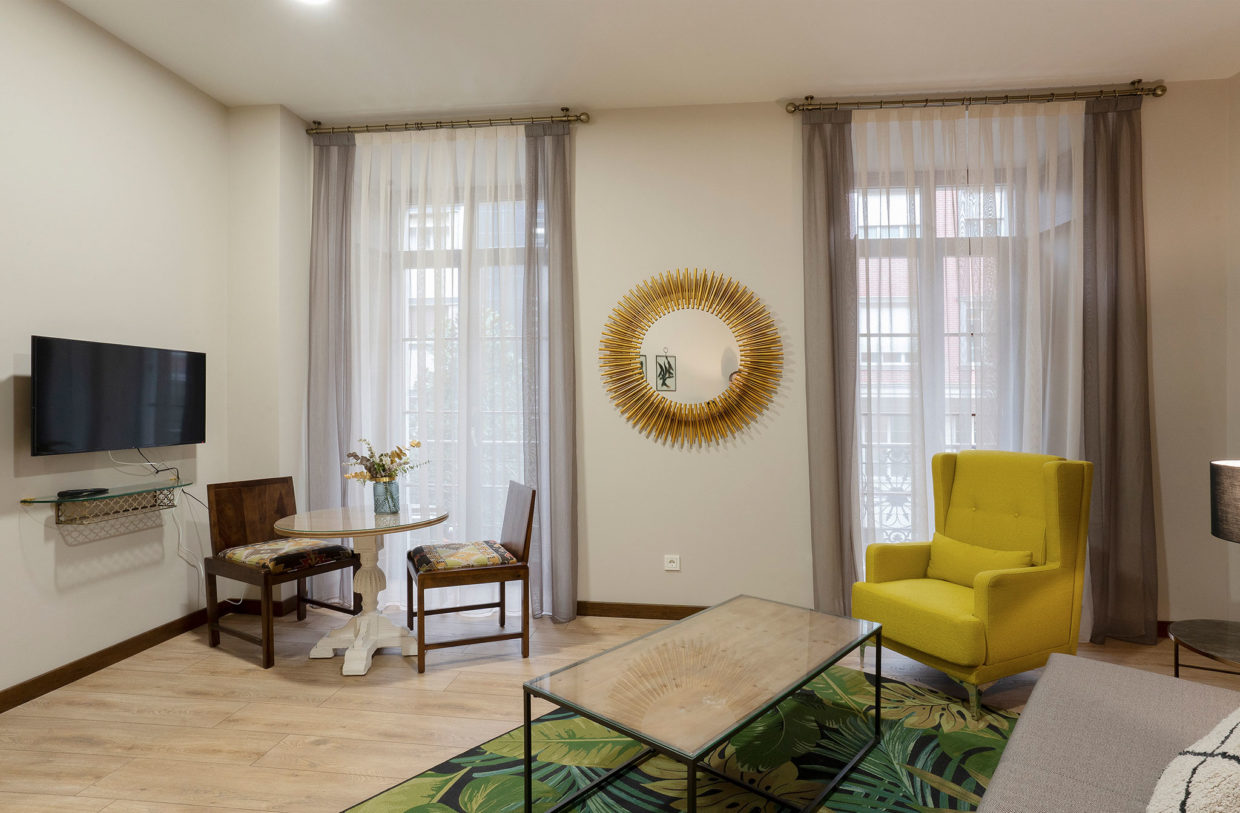 Zona salón apartamento Suite 2