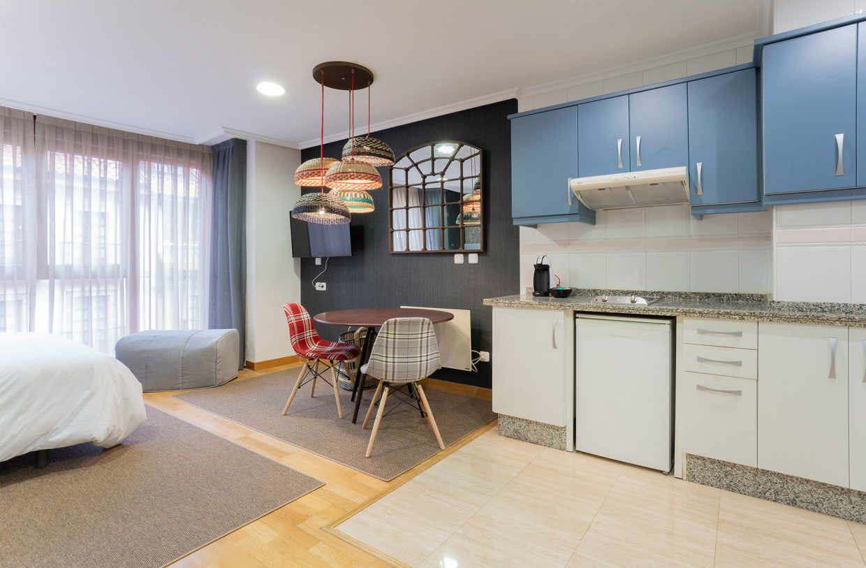 Zona cocina apartamento Loft El Rosal