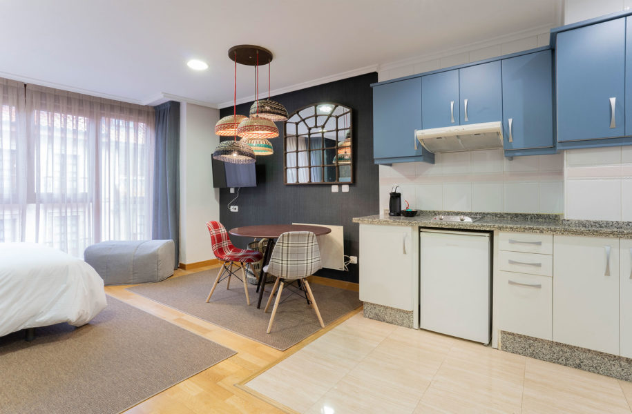 Zona cocina apartamento Loft El Rosal